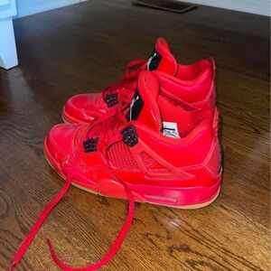 Jordan 4 Retro - Fire Red Singles Day (2018) (Women's)